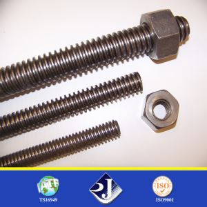 Eng yaxshi onlayn karbonli po'latdan M3-M50 sinf 4,8 / sinf 8,8 / sinf 10,9 / sinf12,9 DIN975 tegirmon